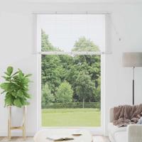 Raam Blind met gordijnen Anders Wit 150 x 220 cm Aluminium