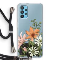 Floral bouquet: Samsung Galaxy A32 4G Transparant Hoesje met koord