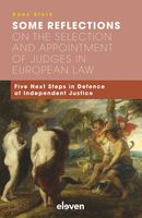 Some Reflections on the Selection and Appointment of Judges in European Law - Kees Sterk - ebook