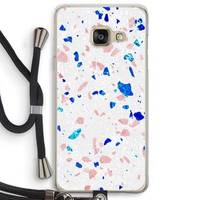 Terrazzo N°6: Samsung Galaxy A3 (2016) Transparant Hoesje met koord