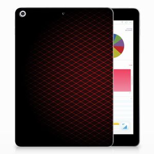 Apple iPad 9.7 2018 | 2017 Hippe Hoes Geruit Rood