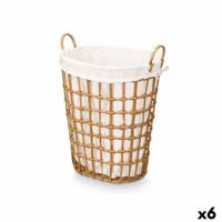 Mand Kipit HX30555 Natuurlijk Polyester Stof Polypropyleen Ijzer Plastic 50 % katoen 48 x 58 x 34 cm 49 x 58 x 35 cm (6 Stuks)