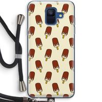 Yummy: Samsung Galaxy A6 (2018) Transparant Hoesje met koord