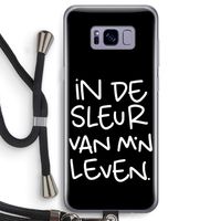 De Sleur: Samsung Galaxy S8 Transparant Hoesje met koord