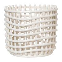 ferm LIVING Ceramic Mand Large - Off-White - thumbnail