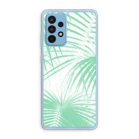 Palmbladeren: Samsung Galaxy A52 Transparant Hoesje