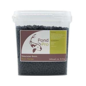 Pond Pro Steurvoer 6mm - Hoogwaardige Vijvervis Voeding, Eiwitrijk in 5L Emmer