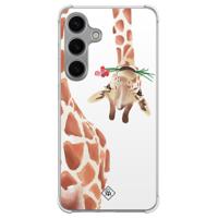 Samsung Galaxy S24 shockproof hoesje - Giraffe
