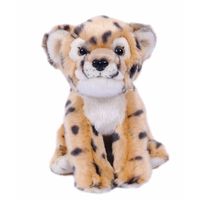 Pluche cheetah knuffelje 20 cm   - - thumbnail