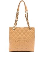 CHANEL Pre-Owned sac cabas Petite Shopping (2005) - Marron - thumbnail