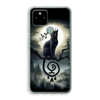 Moonlight Companions: Google Pixel 5 Transparant Hoesje