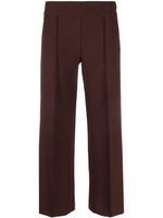 Semicouture pantalon élastiqué à coupe courte - Marron