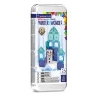 Magna-Tiles MicroMAGS Reisset Winter Wonder 26 stuks Magna-Tiles MicroMAGS Reisset Winter Wonder 26 stuks