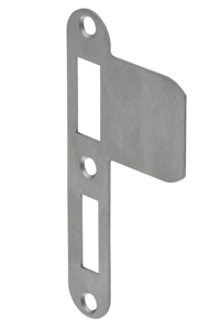Nemef VP1279 Sluitplaat | RVS 23x127.3mm afgerond | verlengd | DR 1+3 - 9127990701