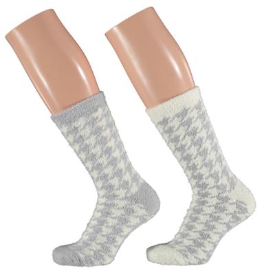 Apollo 2-Pak dames bedsokken / huissokken - grijs - maat 36-41 Apollo 2-Pak dames bedsokken / huissokken - grijs - maat 36-41