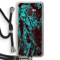 Ice Age: Samsung Galaxy A8 (2018) Transparant Hoesje met koord