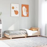 Bedframe zonder matras massief grenenhout 100x200 cm