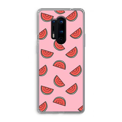 Watermeloen: OnePlus 8 Pro Transparant Hoesje