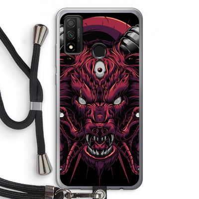 Hell Hound and Serpents: Huawei P Smart (2020) Transparant Hoesje met koord