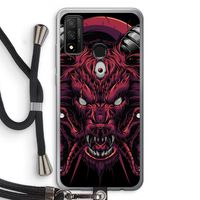 Hell Hound and Serpents: Huawei P Smart (2020) Transparant Hoesje met koord