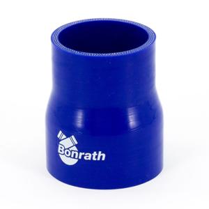 Bonrath Siliconen slang recht Reducer - Lengte:76mm - Ø51>38mm BHSR5138