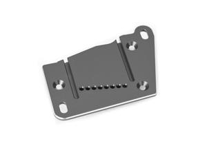 Traxxas - Motor mount cap, 6061-T6 aluminum (gray-anodized) (TRX-10263-GRAY)