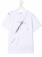 Givenchy Kids t-shirt à logo imprimé - Blanc