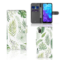 Huawei Y5 (2019) Hoesje Leaves - thumbnail