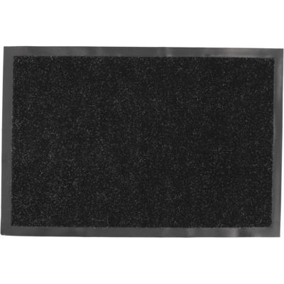 Luance Deurmat - zwart - 60 x 40 cm - voor binnen - PVC / polyester - droogloopmat