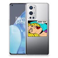 OnePlus 9 Pro Silicone Back Cover Popart Oh Yes