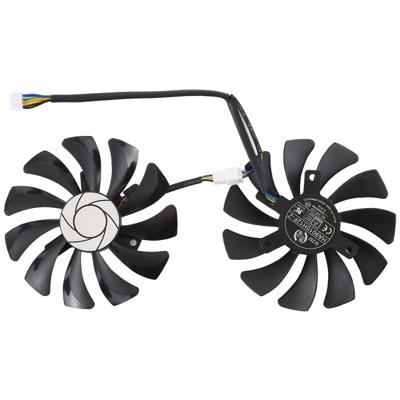 DC 12V 0.57A 4 Pin vrouwelijke ster desktopcomputer Radiator Cooling Fan CPU koelventilator Diameter: 8.5 mm paren