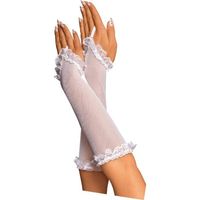 visnet lingerie handschoenen