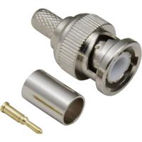 TRU COMPONENTS 1579518 BNC-connector Stekker, recht 50 Ω 1 stuk(s)