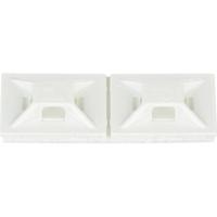 Panduit Cable Tie Mount Kabelbindervoetje Zelfklevend ABMM-A-C Bundel-Ø (bereik) 102 mm (max) Wit 2 stuk(s)