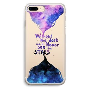 Stars quote: iPhone 7 Plus Transparant Hoesje