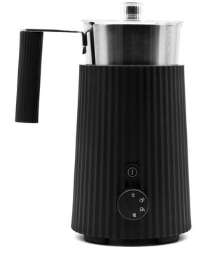 Alessi émulsionneur à lait à effet plissé - Noir