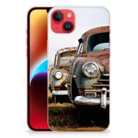 iPhone 14 Plus | Siliconen hoesje | met foto Vintage Auto