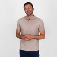 Heren Polo Willemsdorp | Zand Melange Heren Polo Willemsdorp | Zand Melange