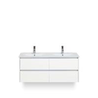 Dante Badmeubelset 120 cm - Wit Hoogglans - Keramische Wastafel Wit Enjoy