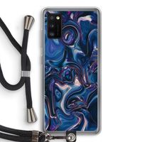 Mirrored Mirage: Samsung Galaxy A41 Transparant Hoesje met koord