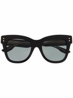 Gucci Eyewear lunettes de soleil à monture carrée - Noir