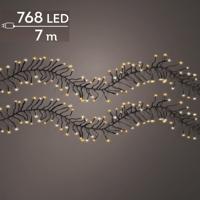 LED clusterverlichting warm wit / klassiek warm 768 lampjes