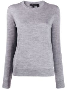 Theory pull en maille - Gris