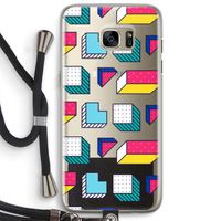 8-bit N°7: Samsung Galaxy S7 Edge Transparant Hoesje met koord