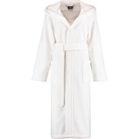 Cawö Cawö Dames Badjas met Capuchon 825 Weiss 32/34