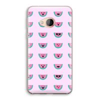 Smiley watermeloenprint: HTC U Play Transparant Hoesje Smiley watermeloenprint: HTC U Play Transparant Hoesje