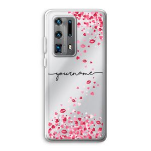 Hartjes en kusjes: Huawei P40 Pro Plus Transparant Hoesje