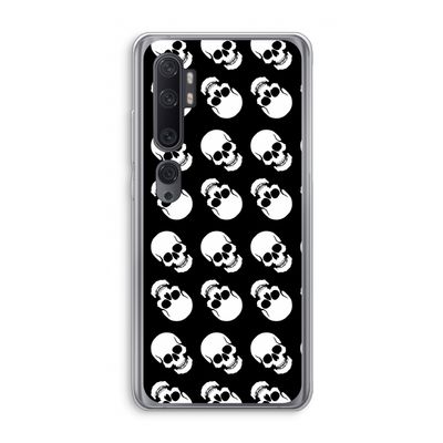 Musketon Skulls: Xiaomi Mi Note 10 Pro Transparant Hoesje