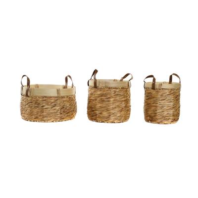 Mandenset DKD Home Decor Bamboe Tropisch 40 x 40 x 24 cm