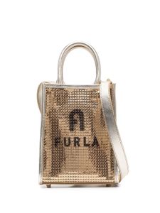 Furla sac cabas orné de sequins à logo imprimé